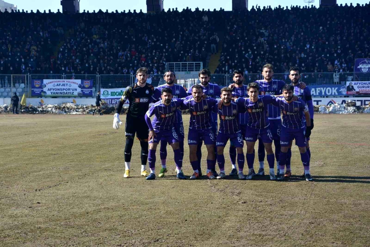 Afyonspor\'da 5 haftalık galibiyet hasreti sona erdi
