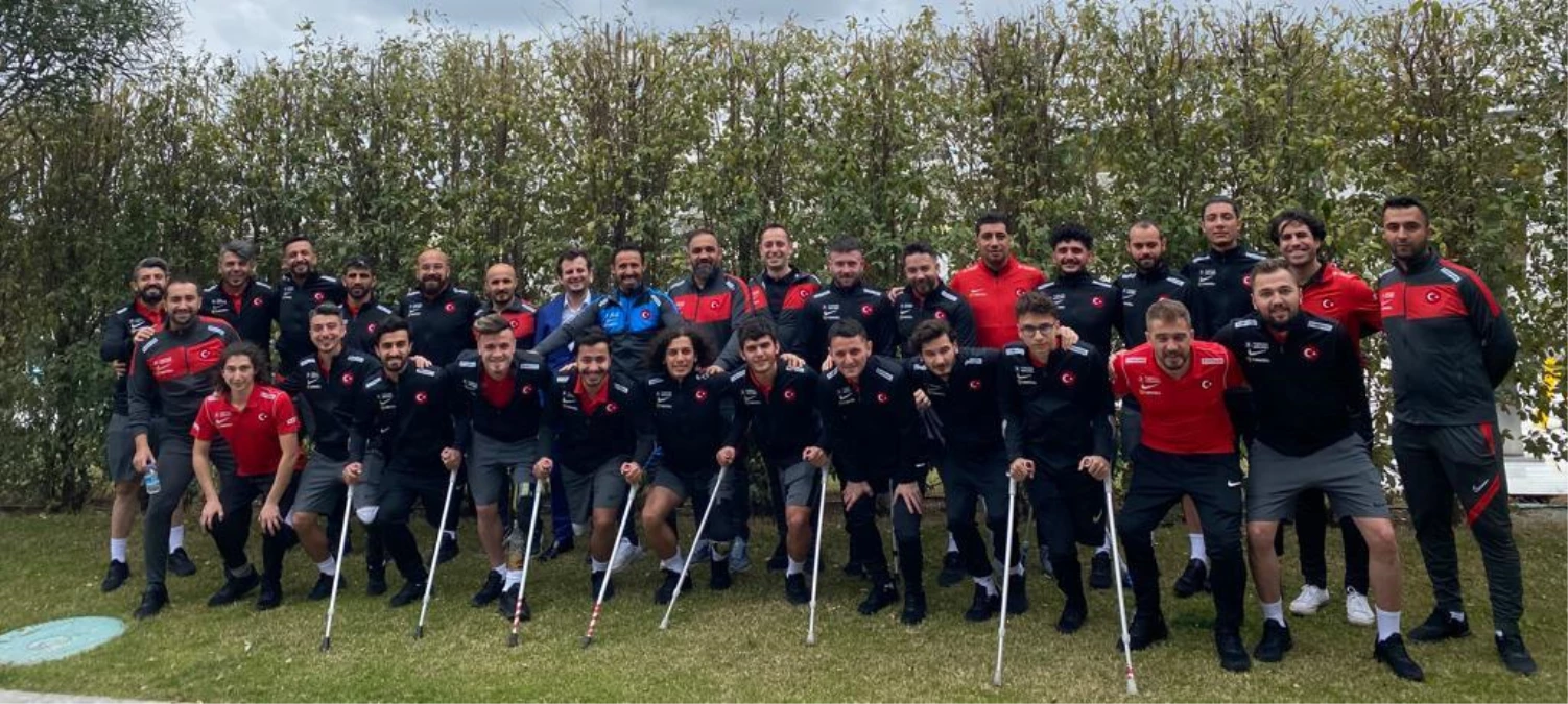 Ampute Milli Futbol Takımı, Dünya Kupası hazırlıklarına Antalya\'da başladı