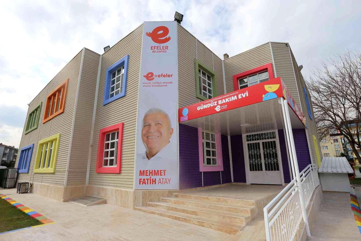 Efeler\'in üçüncü Gündüz Bakımevi açılışa hazır