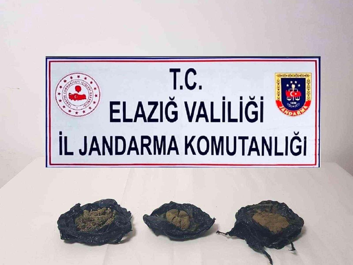 Elazığ\'da uyuşturucu operasyonu: 2 gözaltı