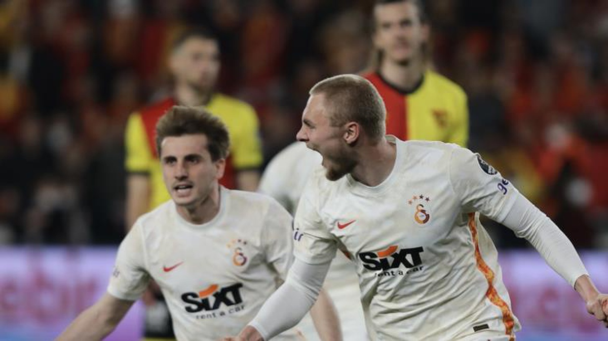 Nelsson\'dan anlamlı gol! Hem kendisi hem Galatasaray için bir ilki gerçekleştirdi