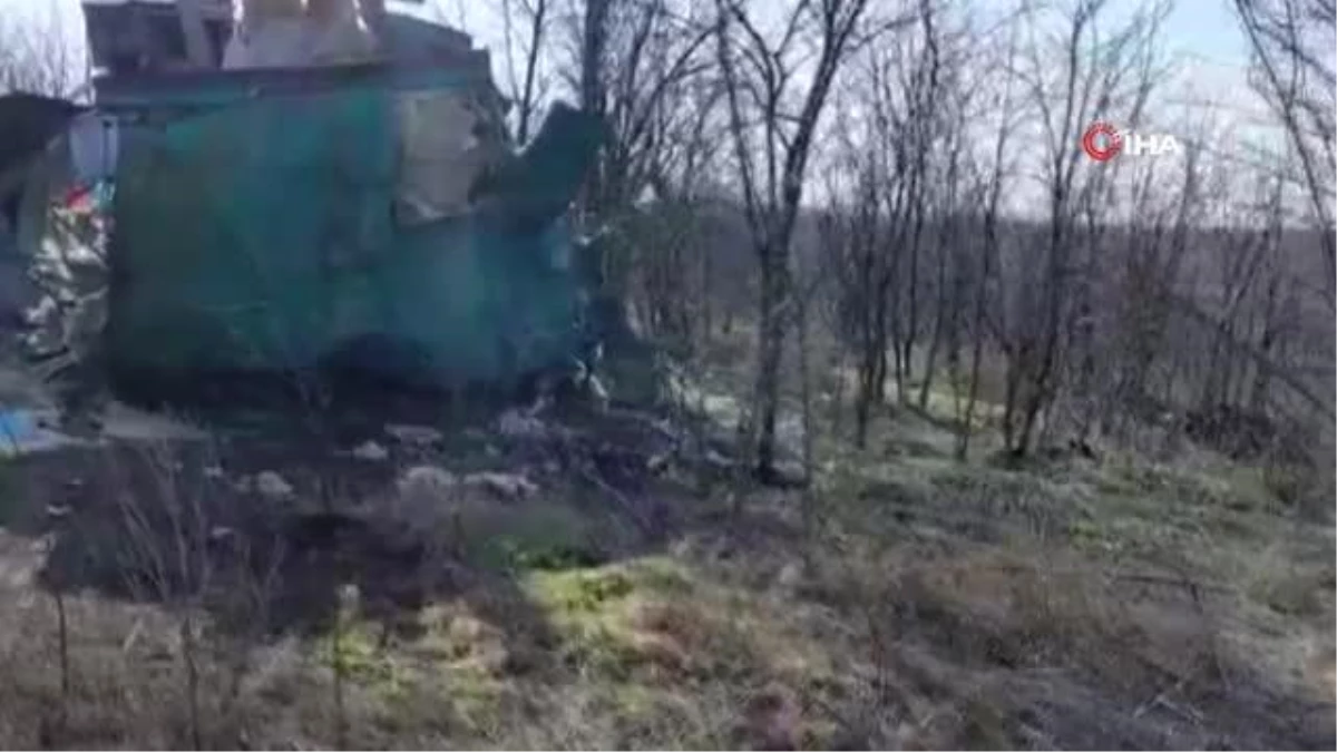 Rusya\'da sınır kontrol noktasına roket düştü