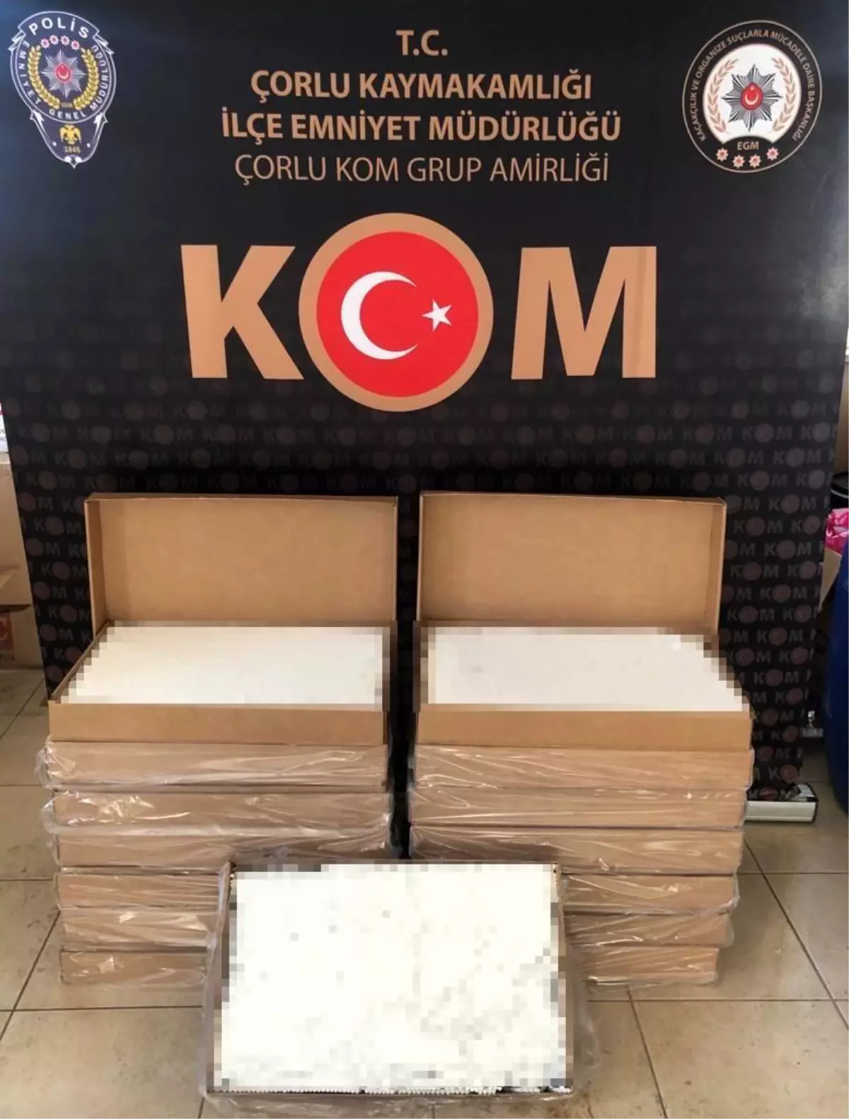 Tekirdağ\'da 75 bin kaçak makaron ele geçirildi