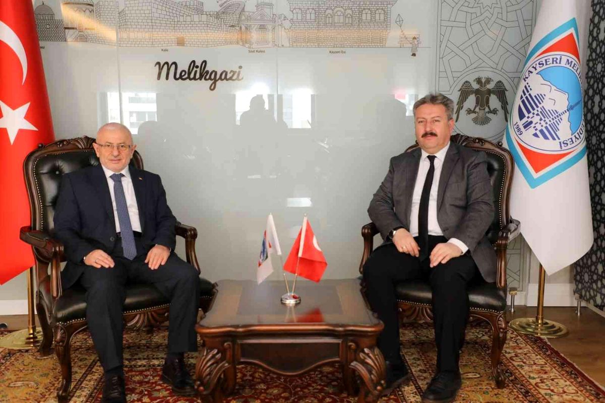 Yeni İl Müftüsü Akkuş\'tan Başkan Palancıoğlu\'na ziyaret