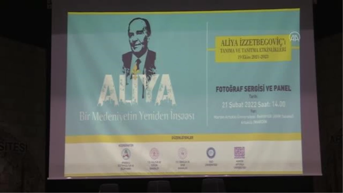 Aliya İzzetbegoviç Mardin\'de düzenlenen etkinlikle anıldı