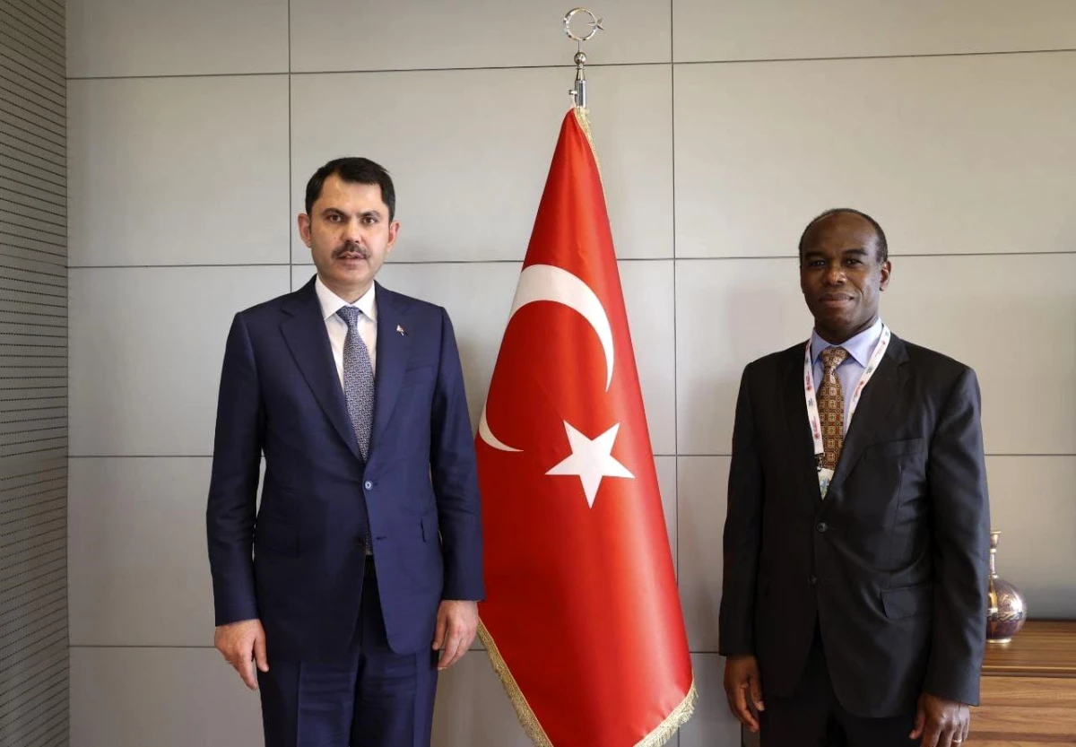 Son dakika! Bakan Kurum, Dünya Bankası Türkiye Direktörü Kouame ile görüştü
