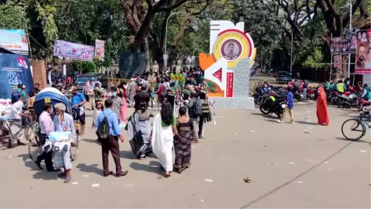 Bangladeş'te Uluslararası Anadil ve Şehitler Günü