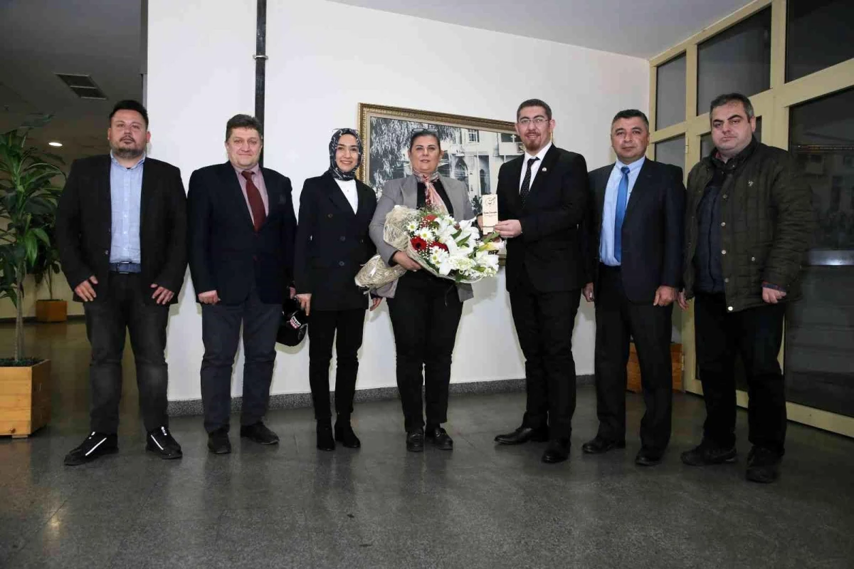 Başkan Çerçioğlu, Nazilli Gazeteciler Cemiyeti\'ni ağırladı