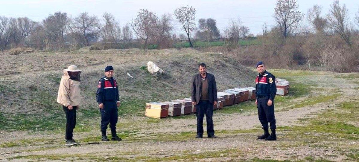 Çalınan arı kovanları bulundu