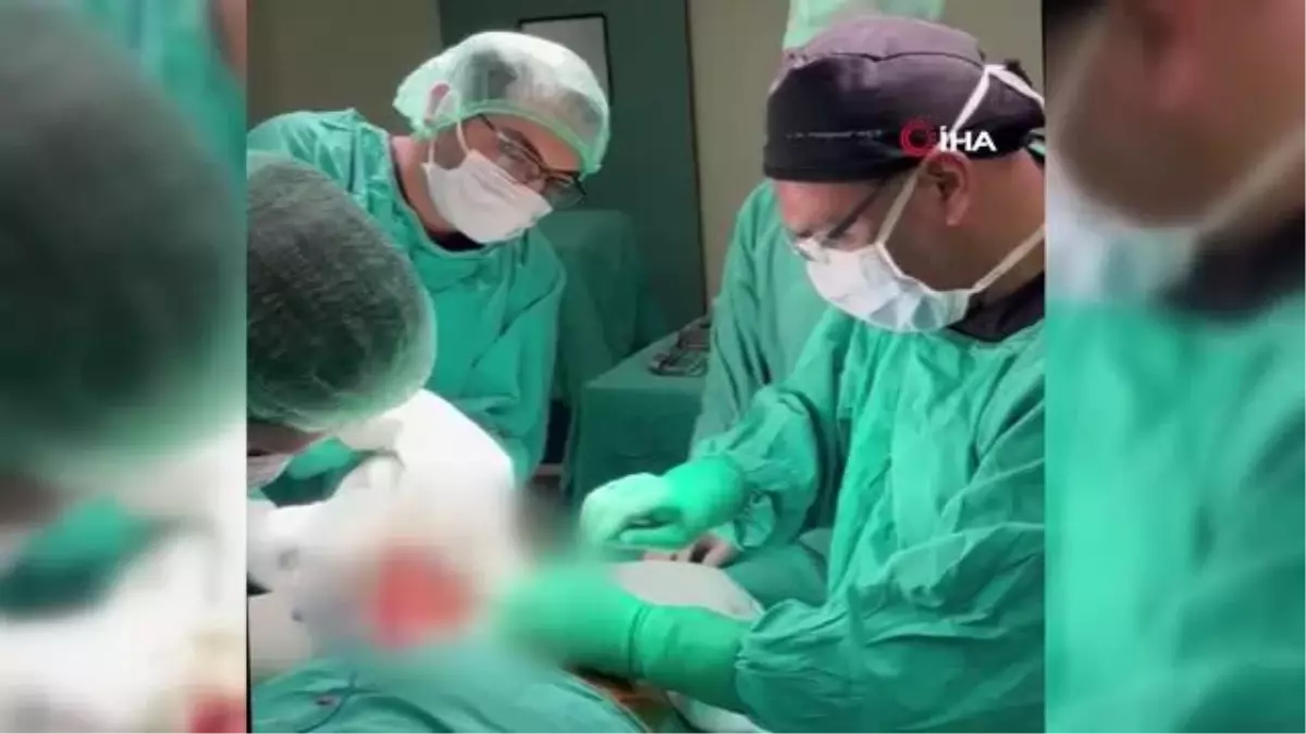 Doktorları bile şaşırtan tümör... Kalçasında çıkan 10 kiloluk tümör nedeniyle 2 aydır oturamıyordu