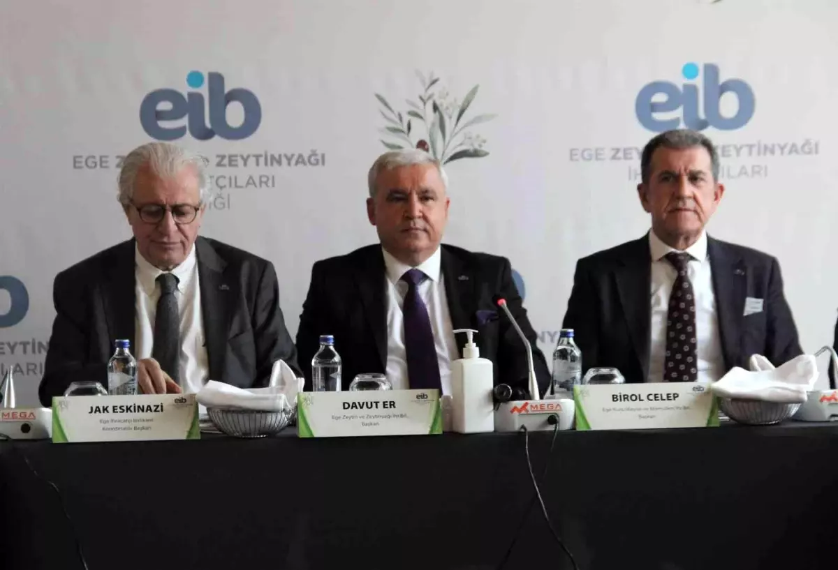 Ege Zeytin ve Zeytinyağı İhracatçılarının 5 yıllık hedefi 1 milyar dolar