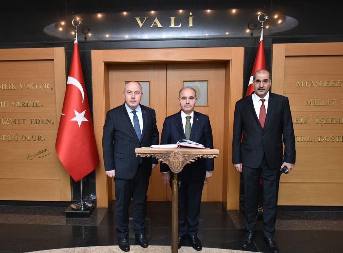 Emniyet Genel Müdürü Aktaş'tan Kahramanmaraş Valiliğine ziyaret