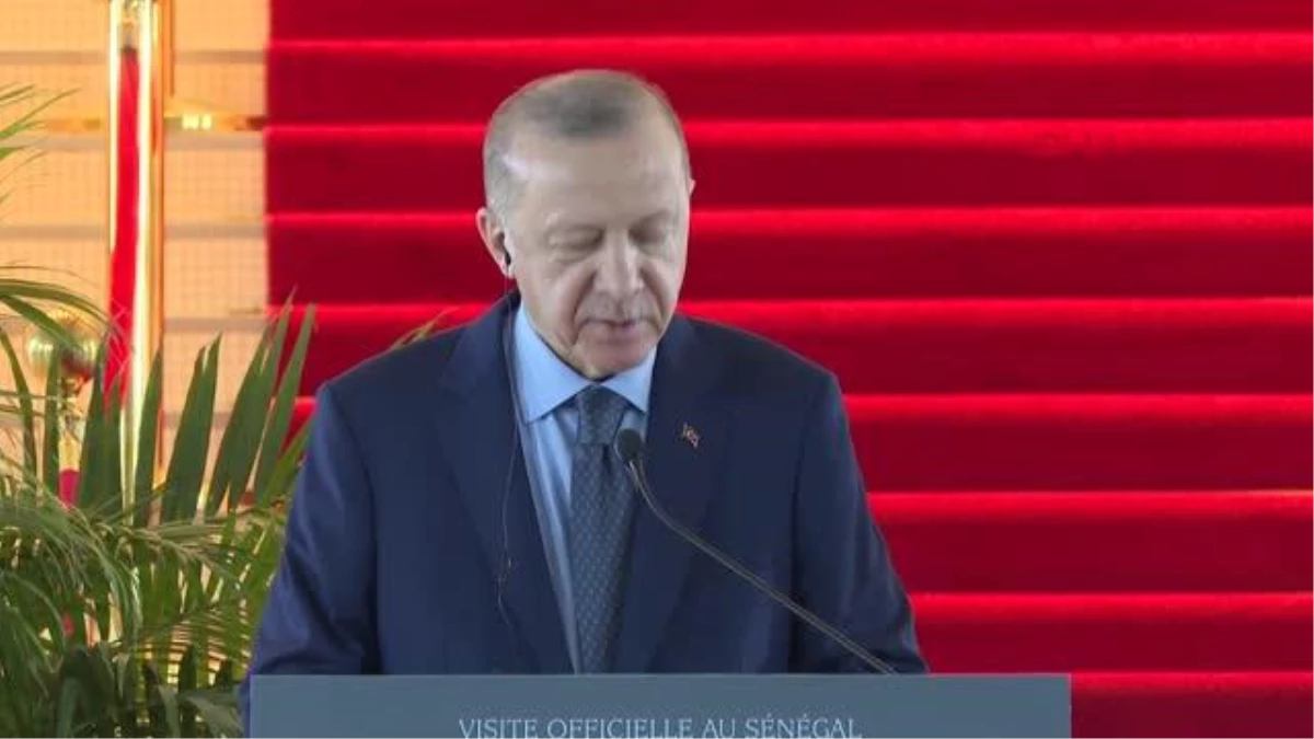Erdoğan: Senegal\'le dostluğumuzun tezahürünü ticaret ve yatırımlarda görüyoruz