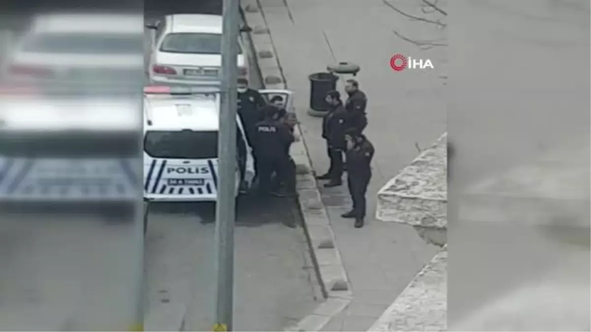 Esenler'de üzerinde tabanca çıkan şahıs polise zor anlar yaşattı