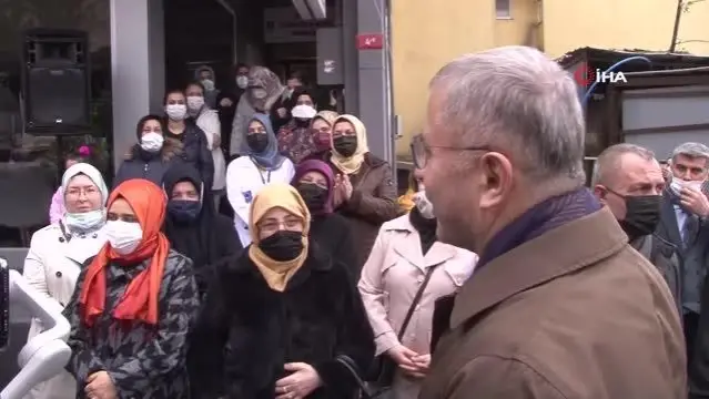 Üsküdar'da Sanat ve Meslek Eğitimi Kurslarının 16'ıncısı Küplüce'de açıldı