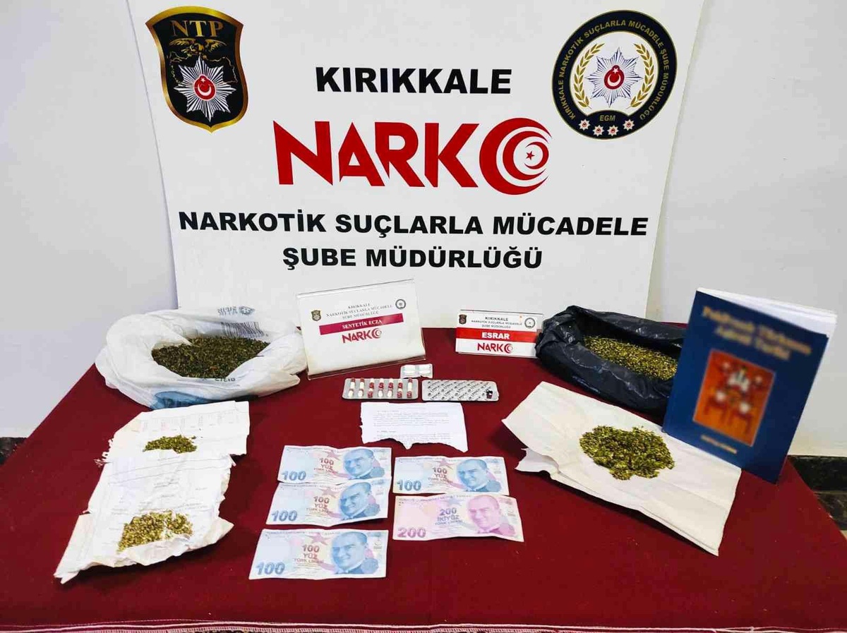 Uyuşturucu madde ticareti yapan şüpheli şahıs tutuklandı