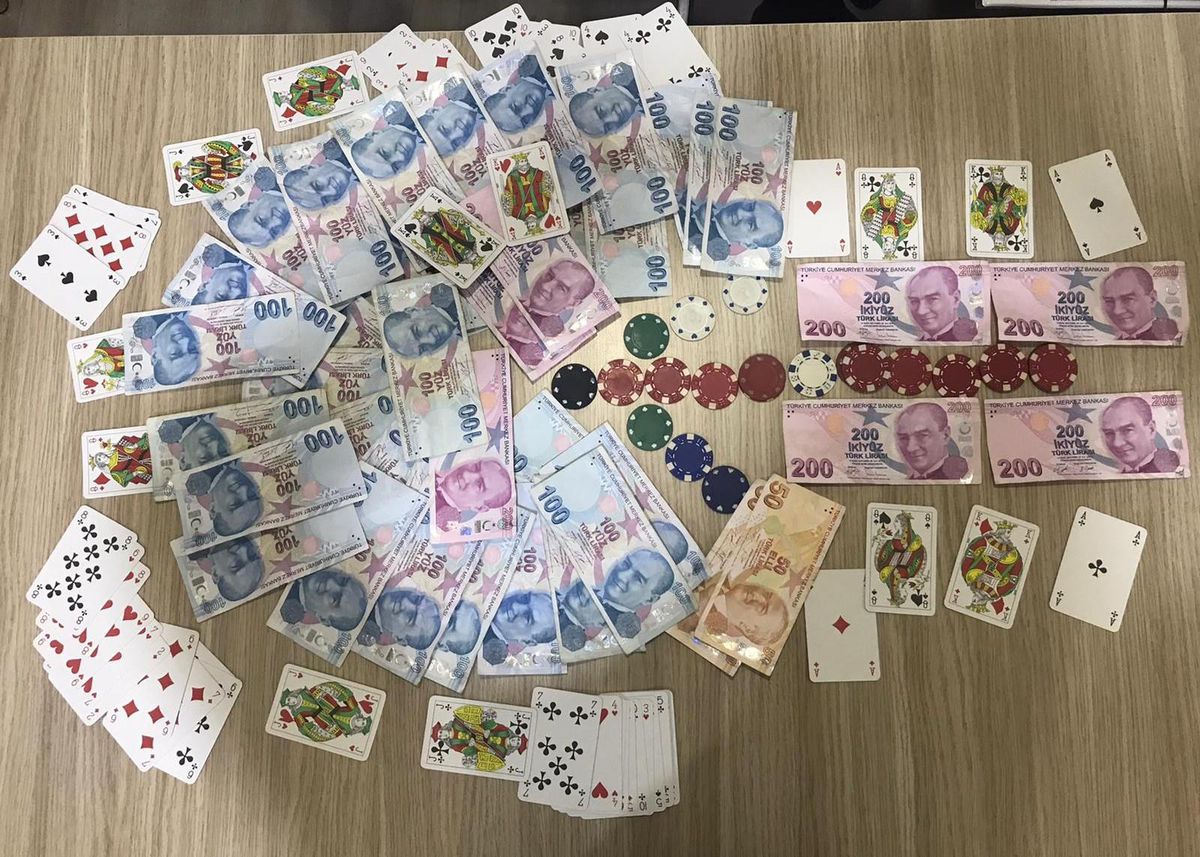 Antalya\'da kumar operasyonunda 6 kişiye 10 bin 914 lira ceza uygulandı