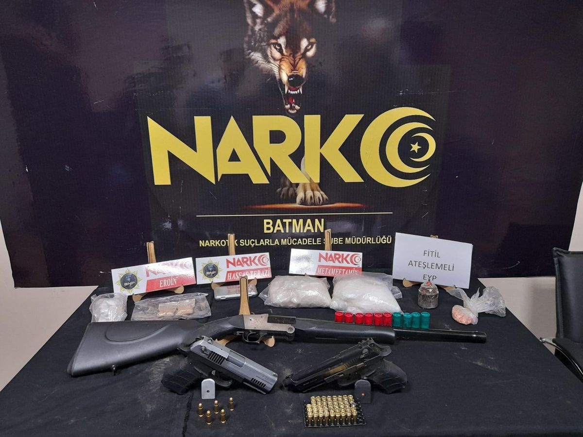 Son dakika haber... Batman\'da uyuşturucu operasyonunda yakalanan 1 şüpheli tutuklandı