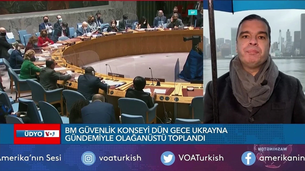 BM Güvenlik Konseyi Ukrayna Gündemiyle Acil Toplandı