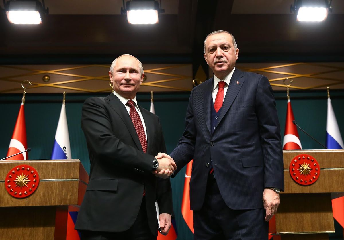 Erdoğan ve Putin, Rusya-Ukrayna krizini görüştü
