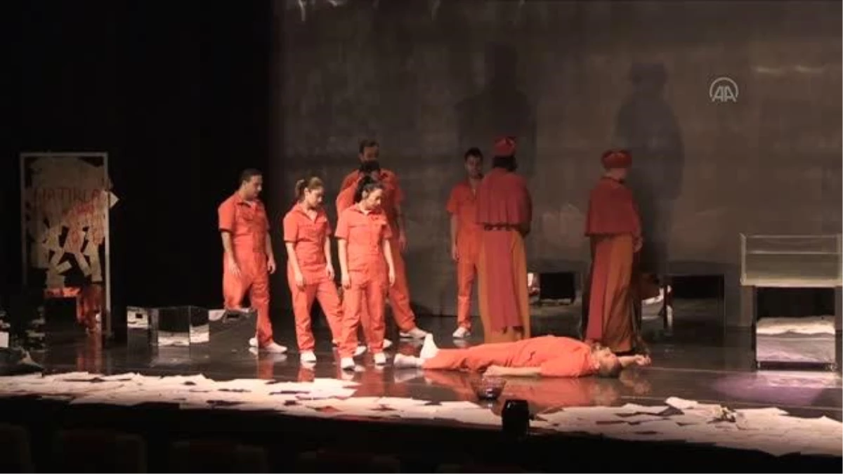 Erzurum Devlet Tiyatrosu "Hiç Kimse" oyununun prömiyerini yapacak