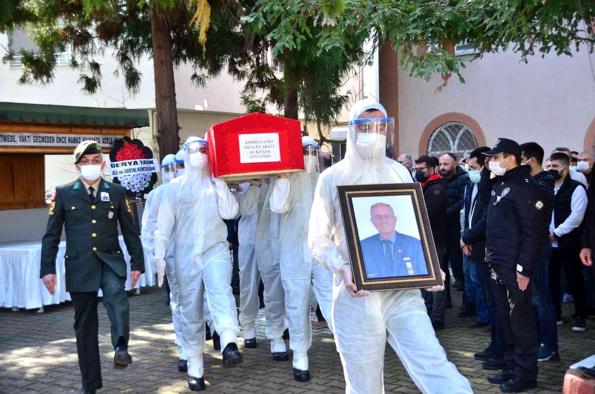 Kıbrıs Gazisi Aksüt son yolculuğuna uğurlandı