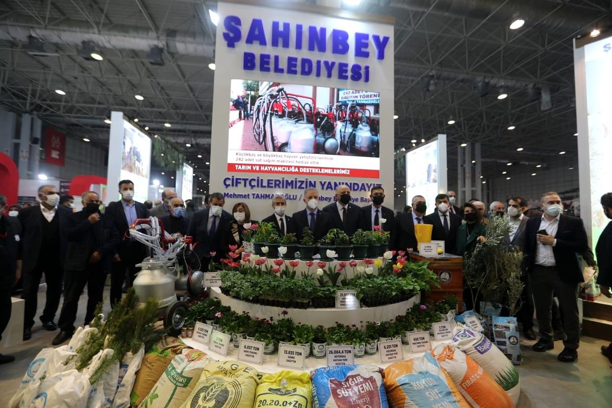 Şahinbey belediyesi GAP Tarım Fuarında