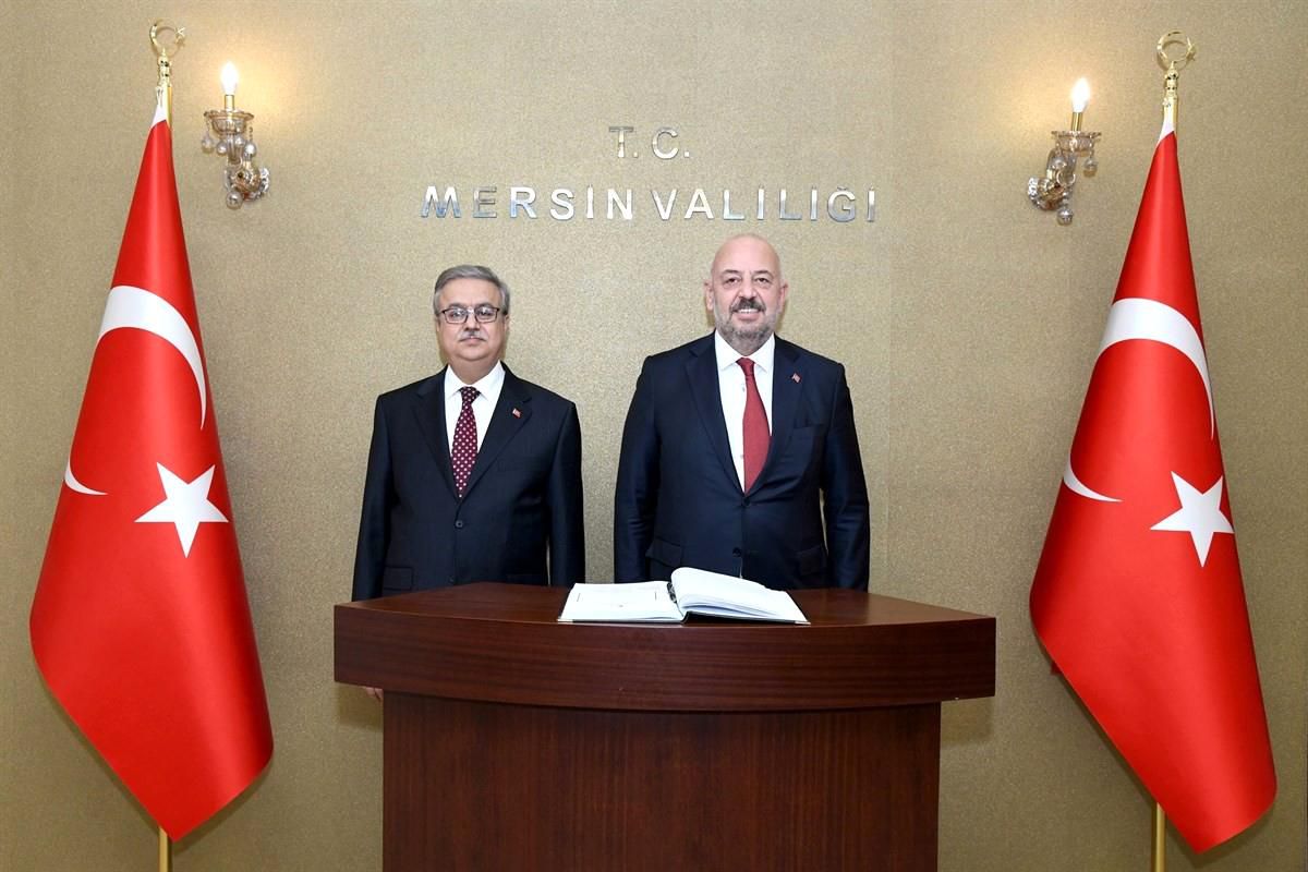 Son dakika! Ticaret Bakan Yardımcısı Turagay\'dan Vali Su\'ya ziyaret