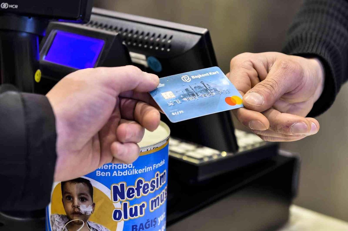 Ankara Büyükşehir Belediyesinin et yardımı ödemeleri Başkent Kartlara yatırıldı