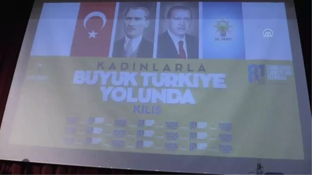 AK Parti Kadın Kolları Genel Sekreteri Aslı Seren, Kilis\'te kadınlarla buluştu