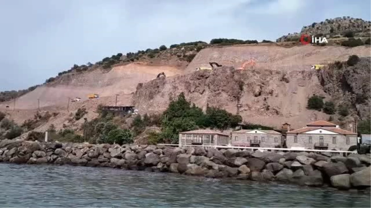 Son dakika haberi: Assos\'taki kaya ıslahı projesine yürütmeyi durdurma kararı