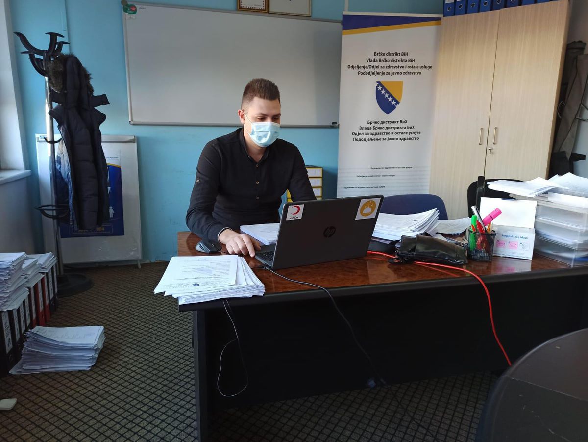 Kudüs ve Sen Gönüllüler Platformu\'ndan Bosna Hersek\'in Brçko bölgesine ekipman desteği
