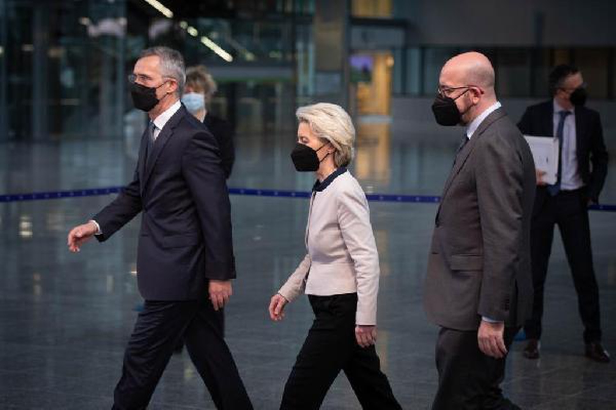 NATO ve AB liderlerinden ortak \'Rusya\' açıklaması