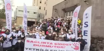 Sağlık meslek örgütlerinden sağlık çalışanlarına şiddete tepki