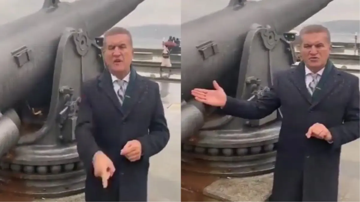 Sarıgül top mermisiyle poz verdi, "Ukrayna halkının neler çektiğini anlıyorum" dedi