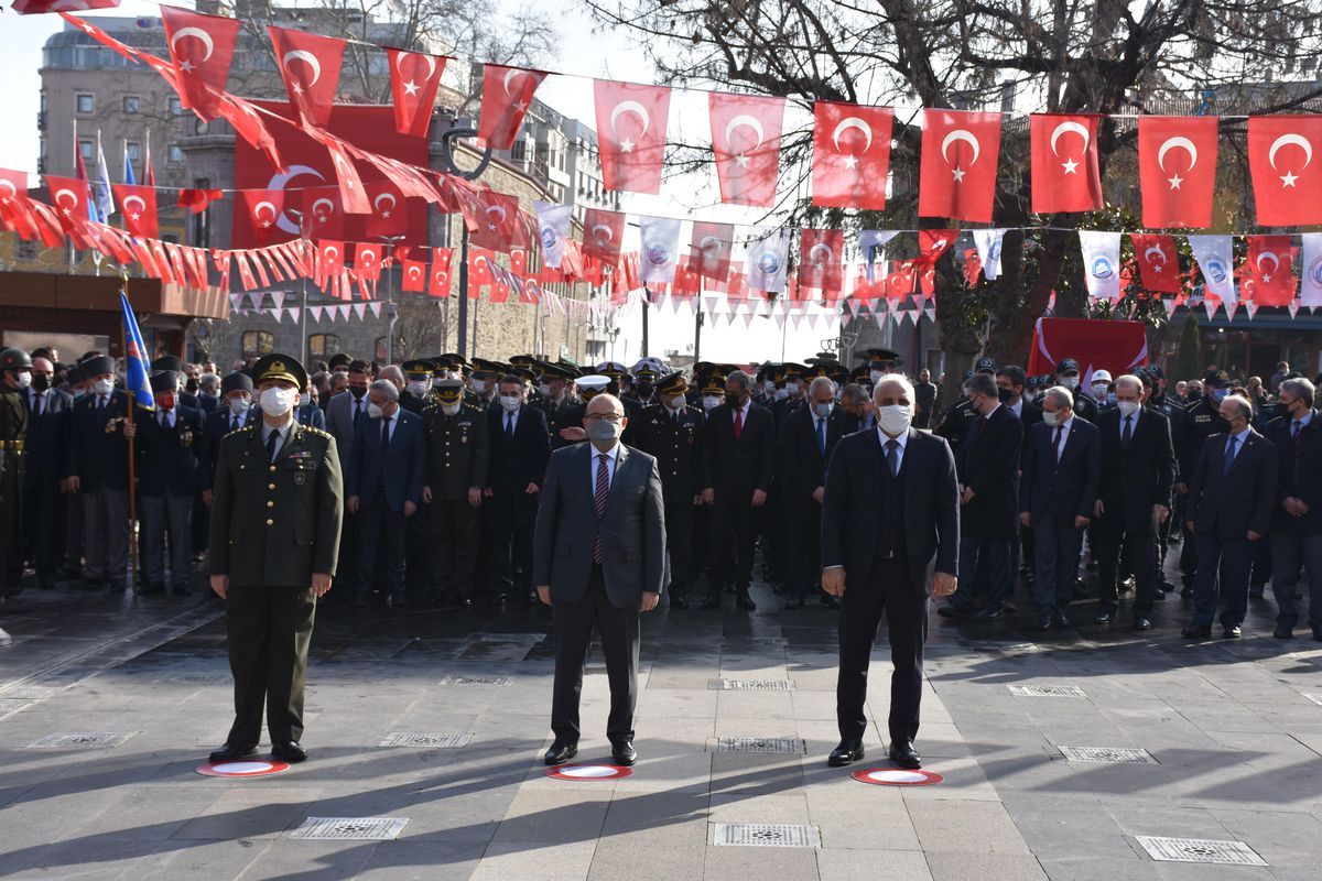Trabzon\'un düşman işgalinden kurtuluşunun 104. yıl dönümü kutlandı