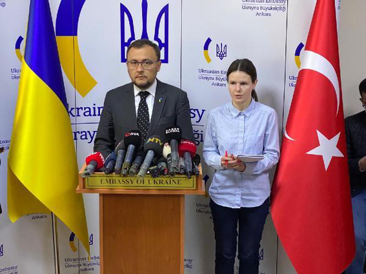 Ukrayna Büyükelçisi Bodnar: Çanakkale Boğazı\'nın kapatılması talebinde bulunuyoruz (4)