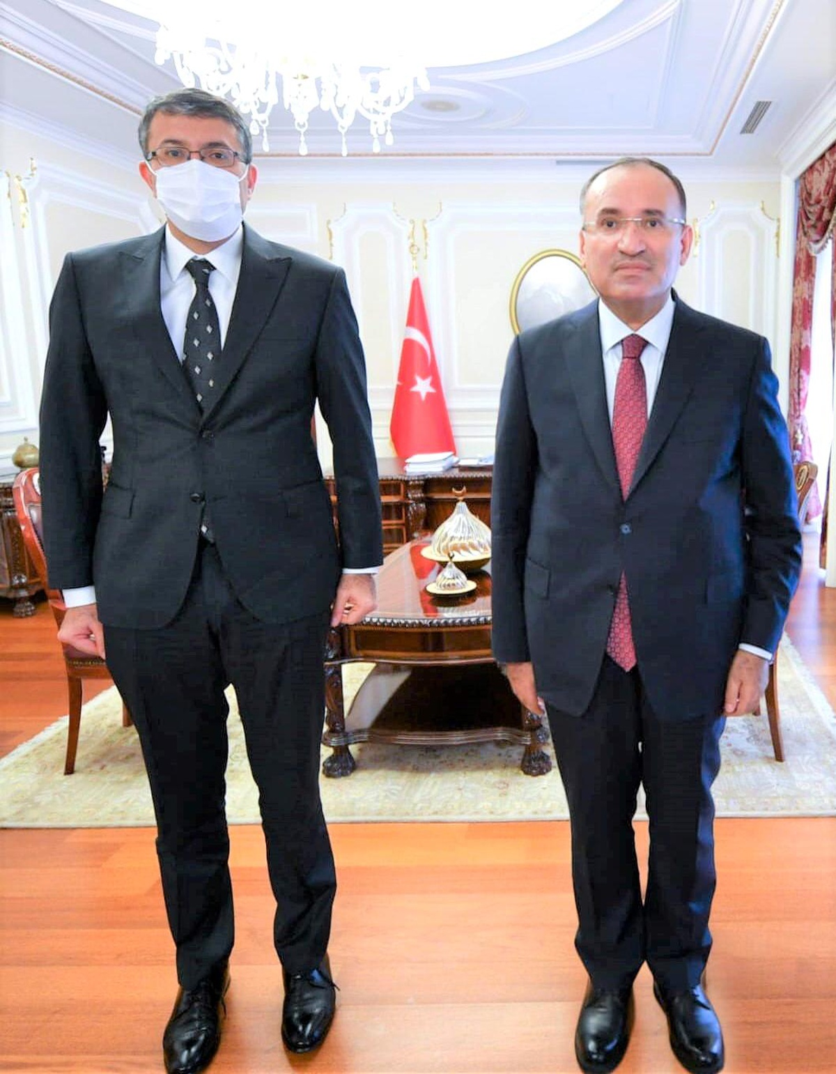 Son dakika haber: Vali Çelik\'ten Bakan Bozdağ\'a tebrik ziyareti