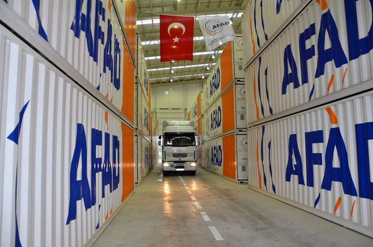 AFAD: Ukrayna\'daki acil insani ihtiyaçların karşılanması için 5 tır yardım malzemesini bölgeye gönderiyoruz