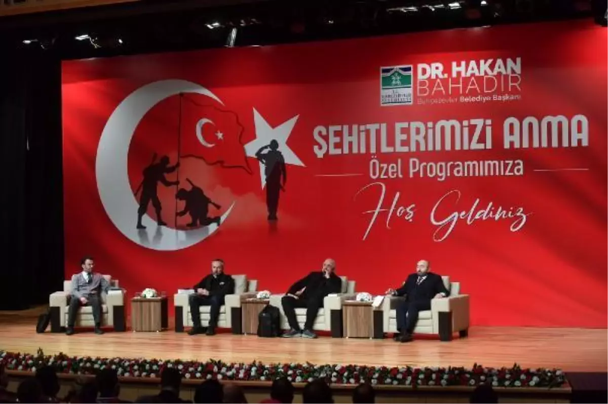 Son dakika haberleri... Bahçelievler\'de \'Şehitleri Anma Özel Programı\' düzenlendi