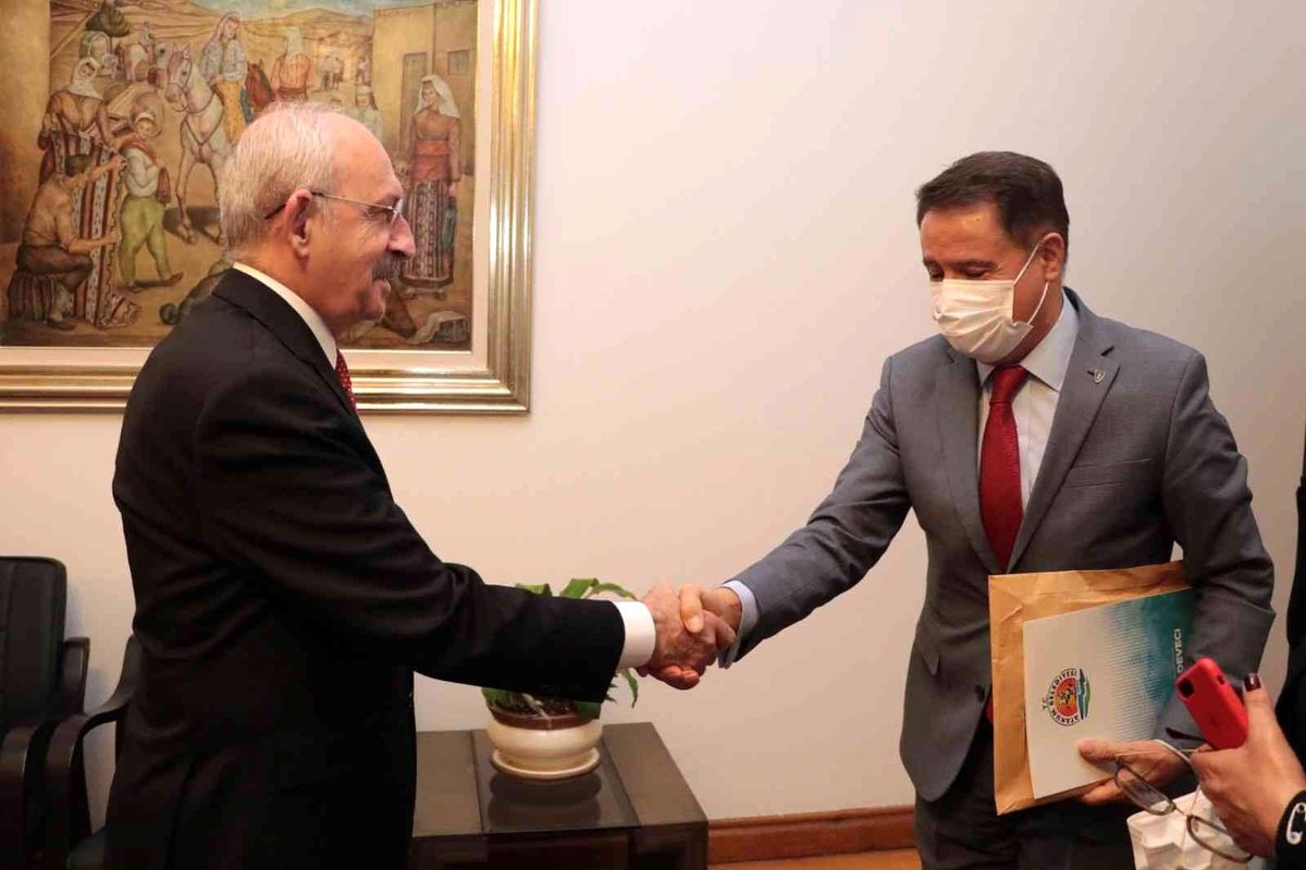 Başkan Deveci Kılıçdaroğlu ve Akşener\'le görüştü