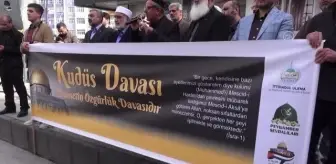 Batman'da Kudüs Haftası dolaysıyla açıklama yapıldı