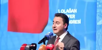DEVA Partisi Genel Başkanı Babacan, Bursa'da konuştu