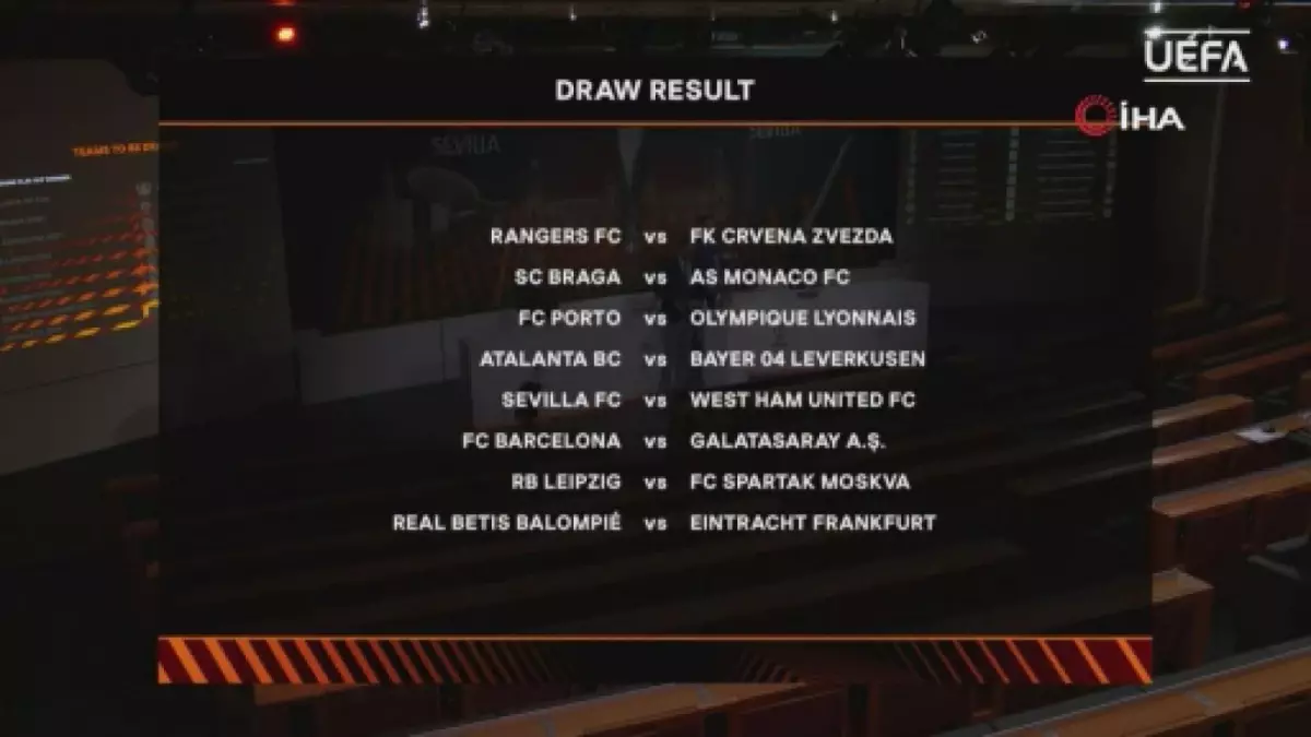 Galatasaray\'ın UEFA Avrupa Ligi\'nde rakibi belli oldu