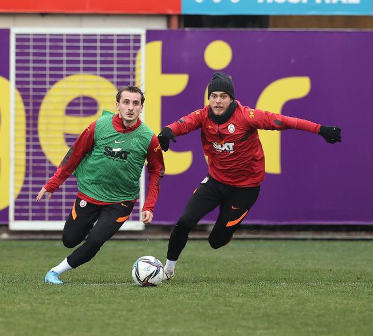 Galatasaray, Rizespor maçının hazırlıklarını sürdürdü
