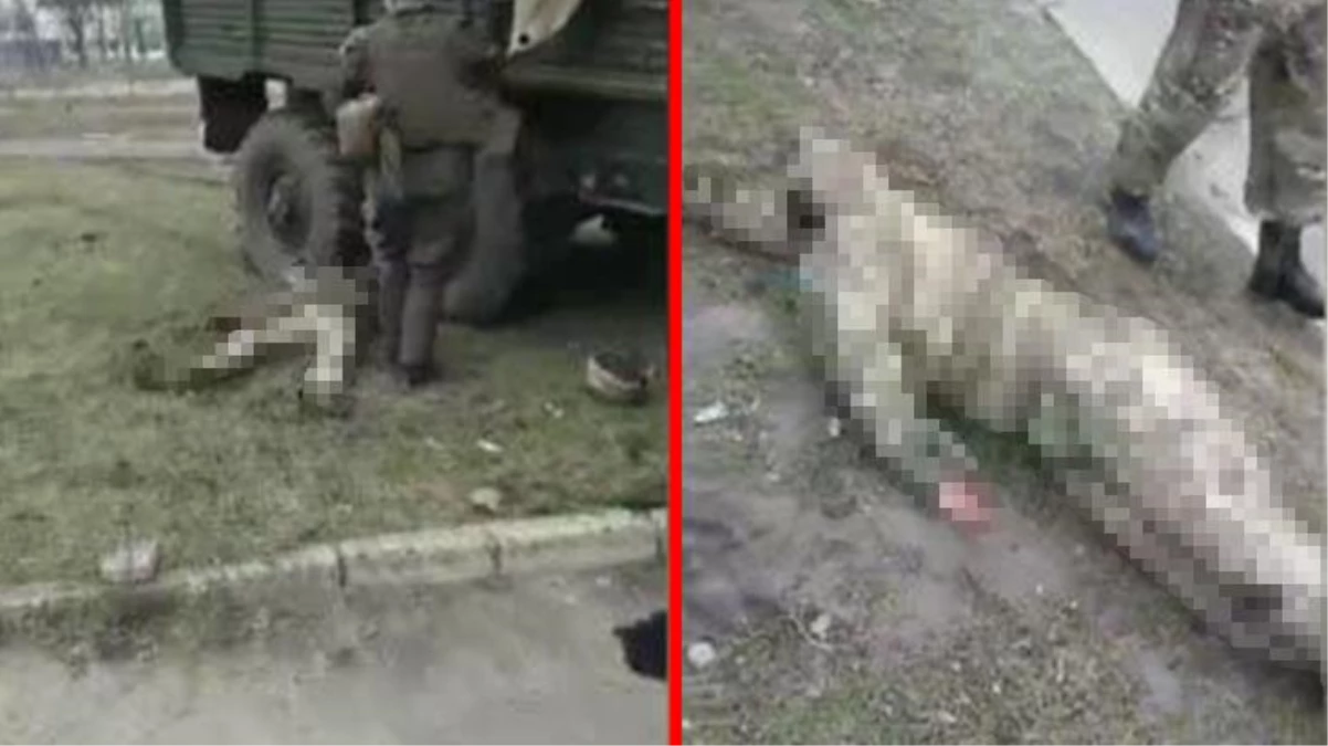 Kiev\'de Ukrayna askeri kılığındaki Rus sabotajcılar etkisiz hale getirildi! Görüntüler sosyal medyadan paylaşıldı
