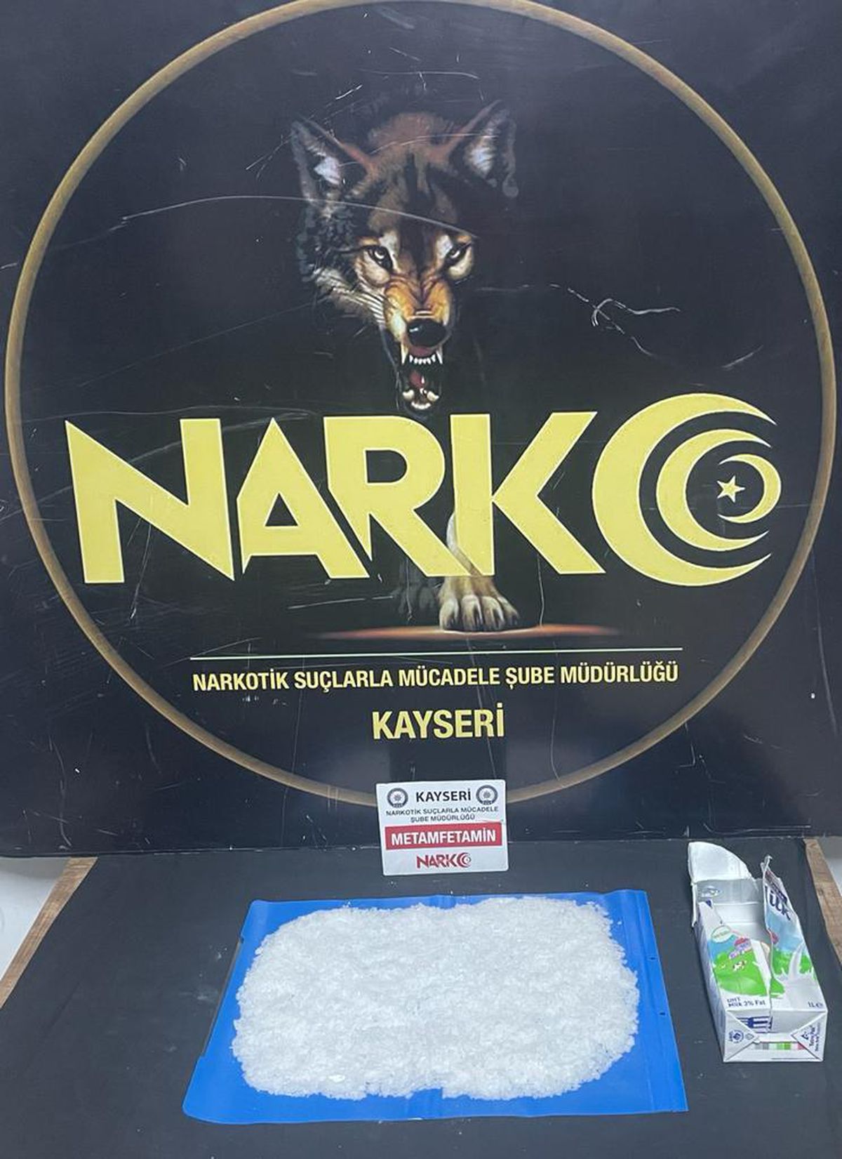 Süt kutusunda uyuşturucu ticareti