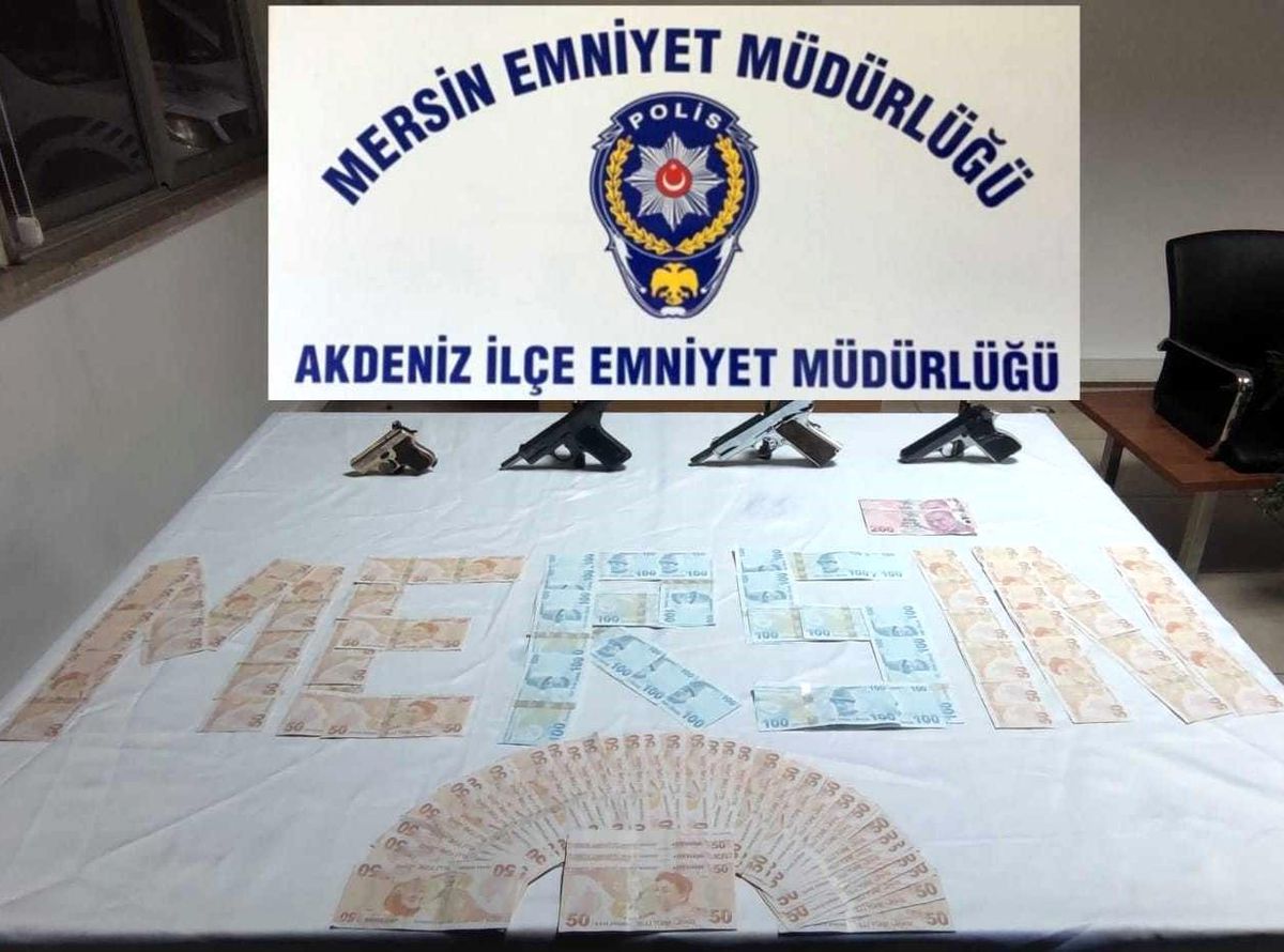 Mersin\'de 7 bin lira sahte para ele geçirildi