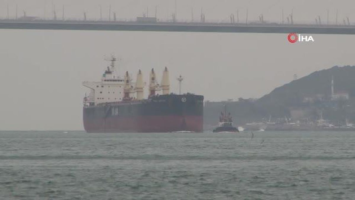 Odessa'da vurulan Türk gemisi İstanbul'a ulaştı