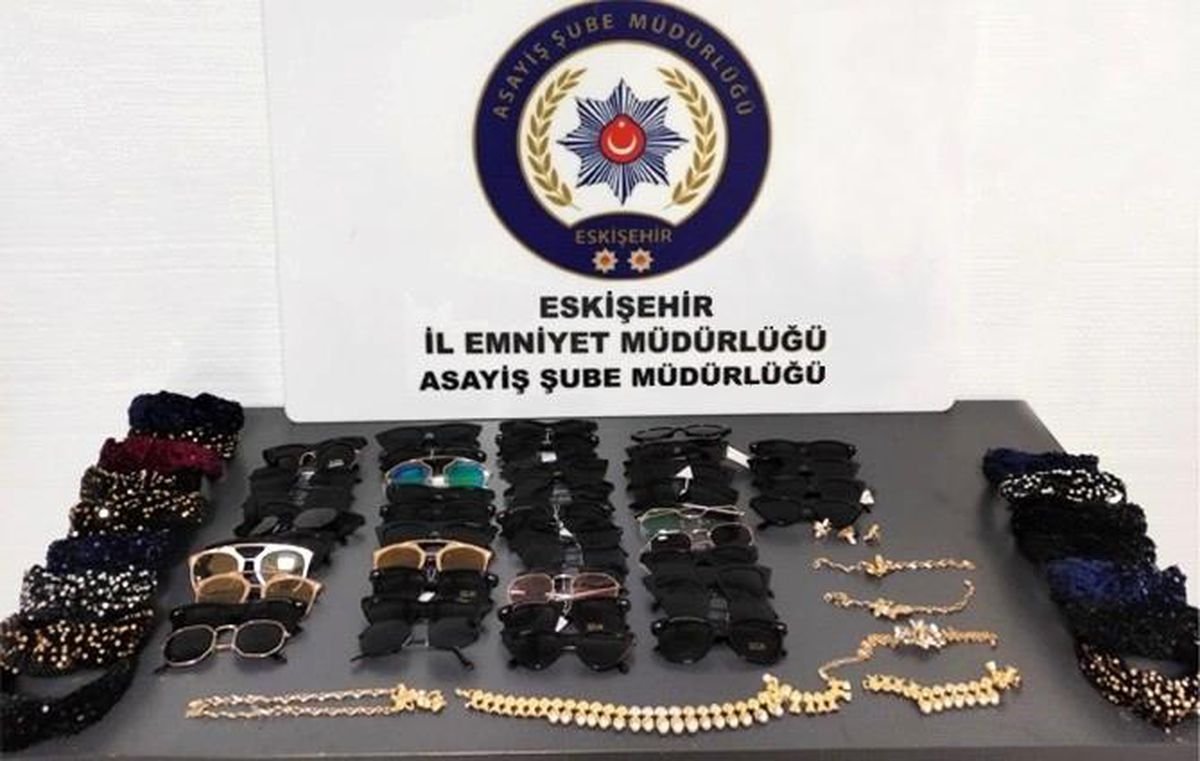 Süslü hırsız tutuklandı